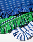 Puebco - Shirt Fabric Ruffle Cushion Cover