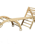 Montessori Climbing Set (3 Pieces)| Pikler Triangle, Climbing Arch & Ramp