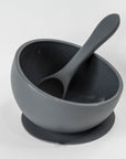 Silicone Suction Bowl and Spoon Set