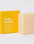 No Tox Life - DISH BLOCK® solid dish soap bar - Citrus Lemongrass - No Tox Life