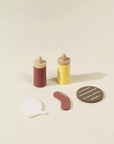 Wooden Barbecue Playset and Accessories