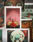 I Spy A Violet Eye. Double-sided Print