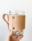 Leather Jar Wraps- "Mug Wrap"