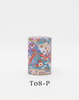 Japanese Traditional Washi Tea Canister – 20 Pattern 100g