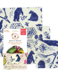 Bee's Wrap - Assorted 3 Pack - Bees & Bears