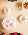 Now Designs by Danica - Red Buffalo Check Bowl Covers Set of 2