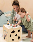 Wooden Activity Cube