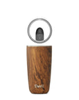 Stainless Steel Tumbler with Lid - Teakwood