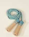 Wooden Handle Skipping Rope – Ocean Twist