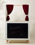 Wooden Play Market & Theater Stand