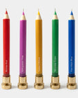Pencil Taper Candles – Multicolor (5 pack)