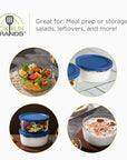Fox Run Glass Yogurt Container with Lid - 1 Quart