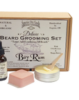 Deluxe Beard Gift Set | Handcrafted | Natural | Bay Rum - Superior Dry Goods -