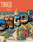 Greetings From Concord NH - Postcard