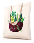 Paint Your Numbers - Succulent Garden Tote Paint by Numbers Kit