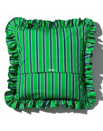 Puebco - Shirt Fabric Ruffle Cushion Cover