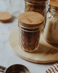 Zefiro - Bamboo Jar Lid Regular Mouth