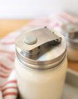 Zefiro - Pourable Jar Lid - Regular Mouth - Stainless Steel