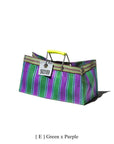 Puebco - RECYCLED PLASTIC STRIPE BAG - Wide