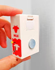 Mini Vending Machine Fridge Magnet, Retro Style