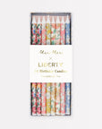 Meri Meri x Liberty Mixed Print Party Candles