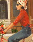 Brownstones Art Print - 8.5 X 11