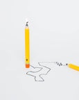 Pencil Taper Candles – HB Yellow (2 pack)