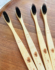 Me Mother Earth - Bamboo Charcoal Toothbrush | Compostable + Zero Waste