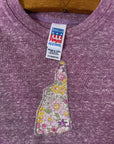 New Hampshire Baby Bodysuit - Purple