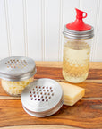 Grater / Shredder Lid for Mason Jars