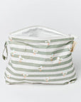 Kids Wet Bag Sammy the Seagull Green Stripe