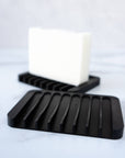 Earth Ahead - Waterfall Silicone Soap Dish - Black