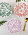 Your Green Kitchen - Bowl Cover/ Set of Three Mini 5'/ Rustic Set / Food Storage