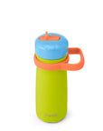 16oz Lime Sherbet Traveler with Flip Straw Lid
