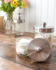 Mason Jar Lifestyle - Apothecary Stainless Steel Lid for Mason Jars
