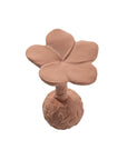 Natural rubber Rattle Plumeria - Rose
