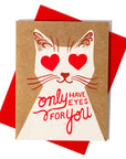 Bromstad Printing Co. - Only Have Eyes For You - Risograph Card