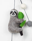 The Winding Road - Garland - Felt Sloth