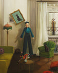 Life Like A French Spy Novel. 8.5"x11". Art Print
