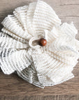 Natural Organic Ramie Bath Sponge - Plastic Free