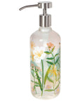 Bees & Blooms Glass Soap Pump