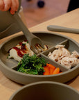 Silicone Baby Divided Suction Plate