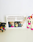 Finger Puppets - Pastel Bunny - Assorted