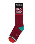 Rad Dad Gym Crew Socks