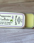 Peppermint & Lavender Lip Balm | Aluminum Slider | Organic