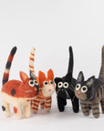 The Winding Road - Toys - Cat - Black and Gray Striped