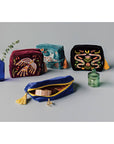 Astral Embroidered Pouch