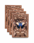 Owl Butterfly Greeting Card with Removable Butterfly