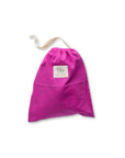 Bees Wrap Reusable Beeswax Lined Artisan Bread Bag - Magenta