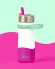 16oz Dragonfruit Traveler with Flip Straw Lid